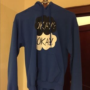 Blue Fault in Our Stars Sweatshirt